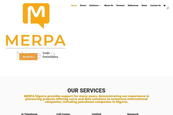 Divi theme site design template sample