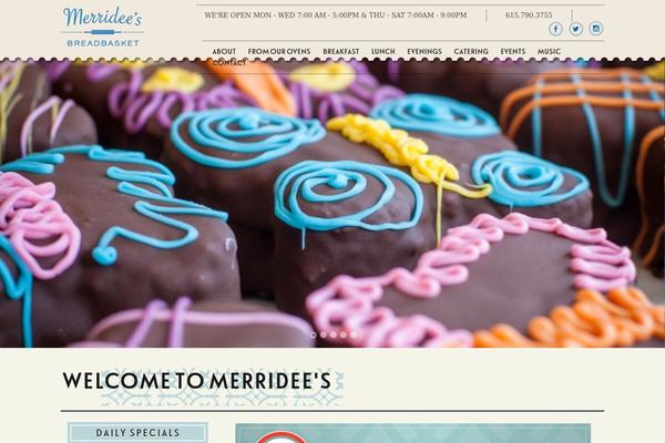 merridees.com site used Merridees