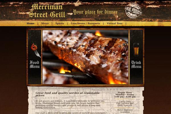 merrimanstreetgrill.com site used Merriman