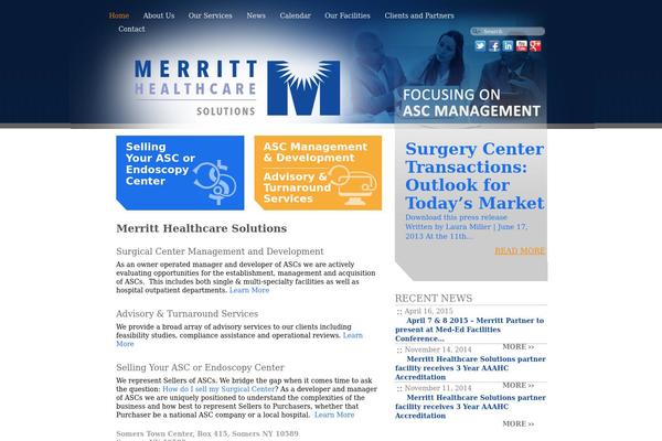 merritthealthcare.com site used Merritt