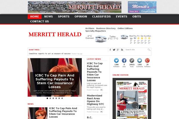 merrittherald.com site used Timeschronicle