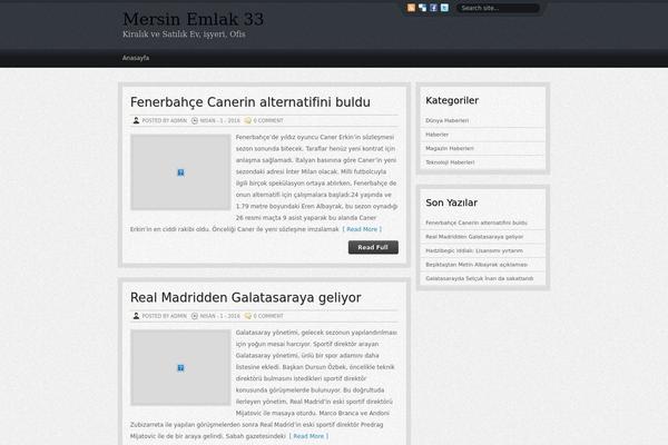mersinemlak33.com site used Emlak