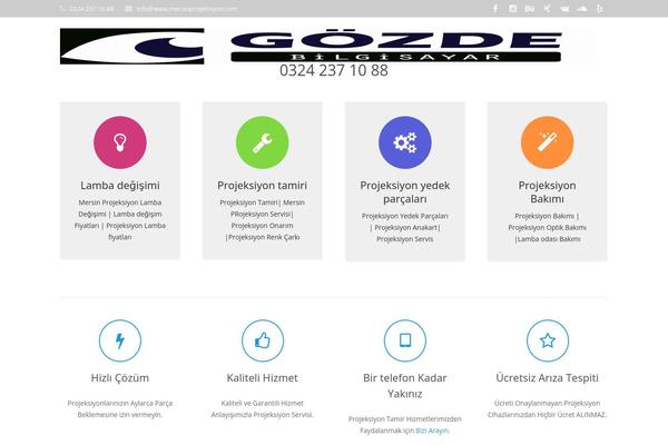 mersinprojeksiyon.com site used Gozdepc