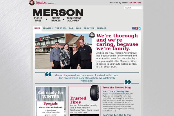 mersonauto.com site used Mersonauto