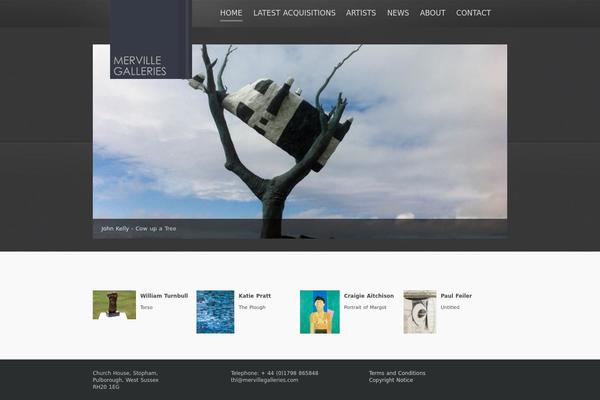 mervillegalleries.com site used Mervilletheme