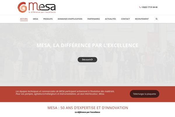 mesa.fr site used Howes-child