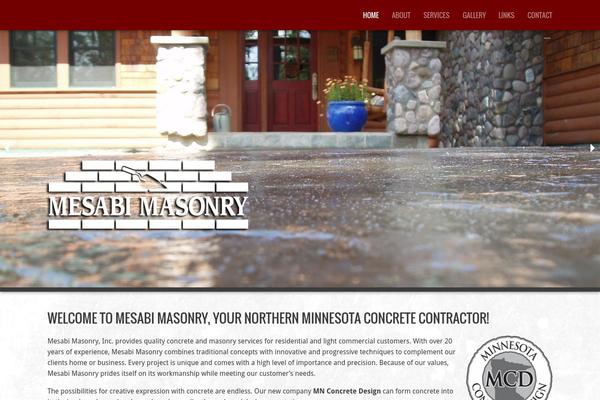mesabimasonry.com site used Mesabimasonry