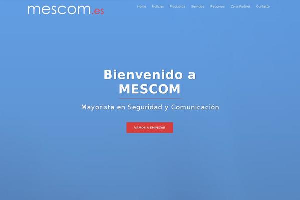 mescom.es site used Mescom