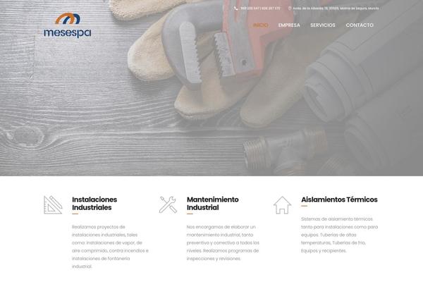 Bridge Child theme site design template sample