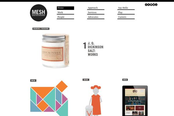 meshfresh.com site used Mesh-new