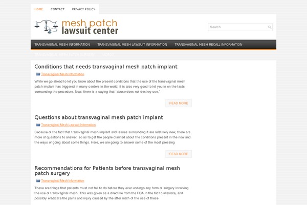 meshpatchlawsuitcenter.com site used Wpinsurance