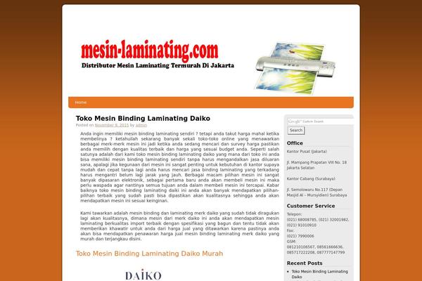 2010 Weaver theme site design template sample