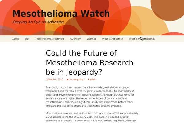 Twenty Thirteen theme site design template sample