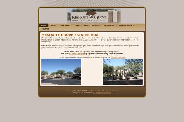 mesquitegrovehoa.com site used Mesquite2