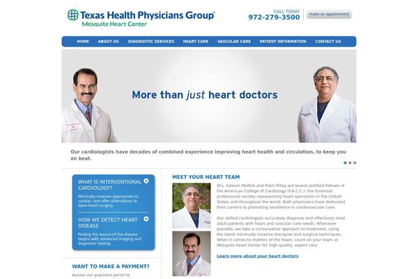 mesquiteheart.com site used Reshape