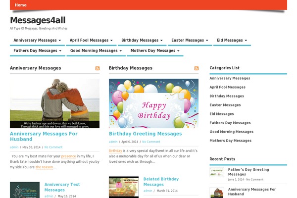 messages4all.com.pk site used Messages4allnew