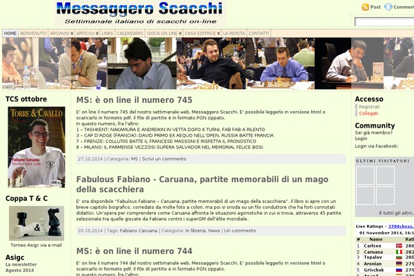 Magazine Basic theme site design template sample