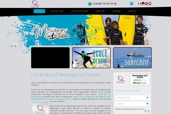 messanges-surf-school.com site used Custom1