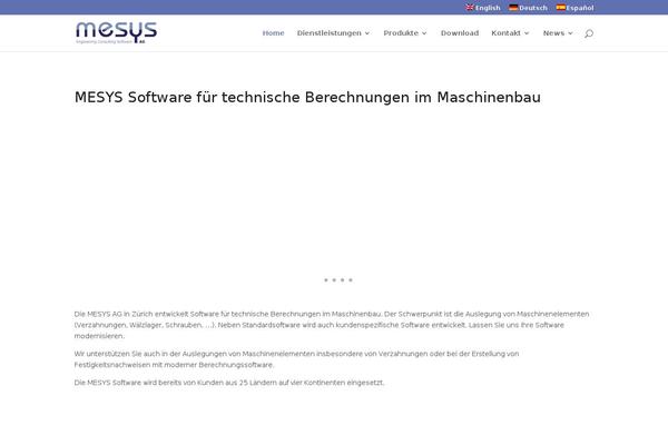 mesys.ch site used Mesys_child