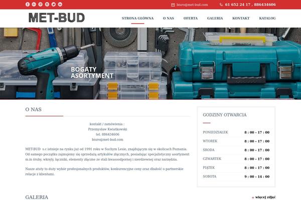 met-bud.com site used Metbud-theme