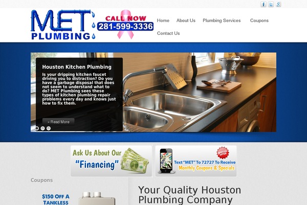 met-plumbing.com site used Met