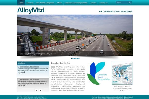 BizWay theme site design template sample