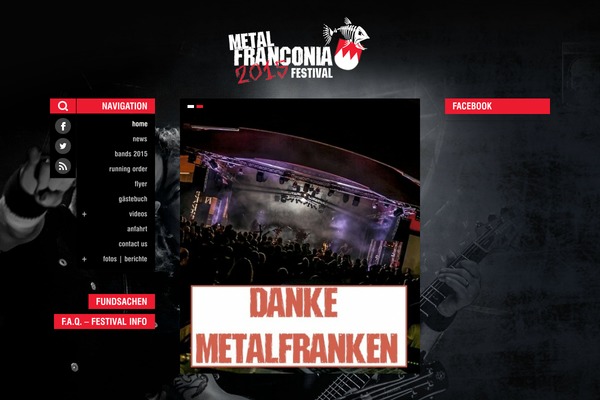 metal-franconia.de site used Bandzone