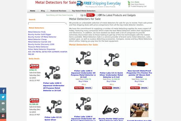 metaldetectorssale.com site used Template2colgrey