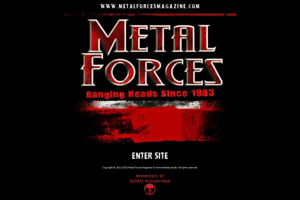 metalforcesmagazine.com site used Metalforces