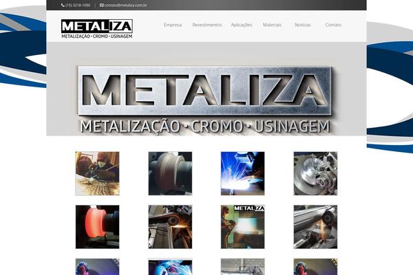 metaliza.com.br site used Metaliza