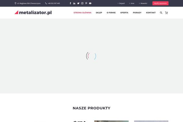 Thegem-child theme site design template sample