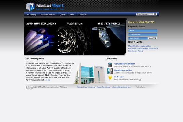 metalmart.com site used Metalmart