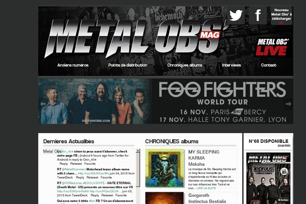metalobs.com site used Metalobstheme