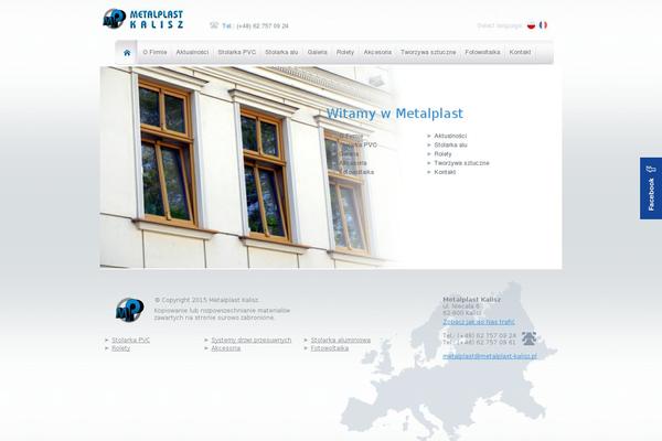 metalplast-kalisz.pl site used Theme-dan-framework