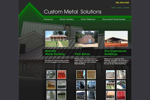 metalroofingms.com site used Metalroofing