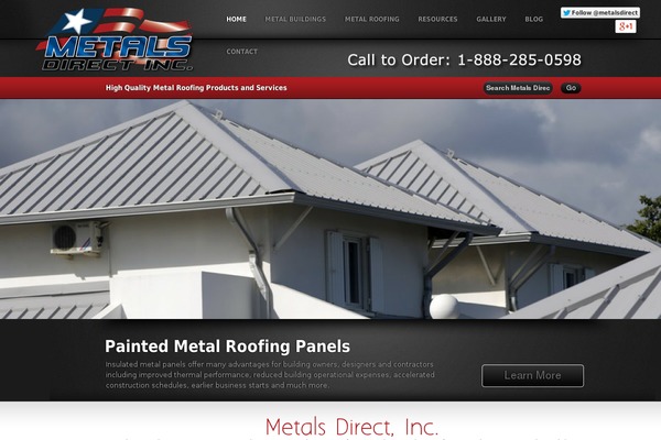 metalsdirectinc.com site used Soon