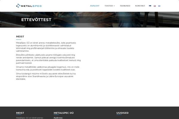 metalspec.eu site used Metalspec