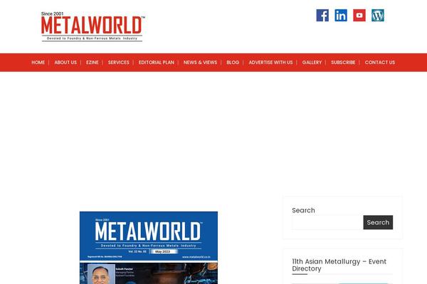 metalworld.co.in site used Fascinate