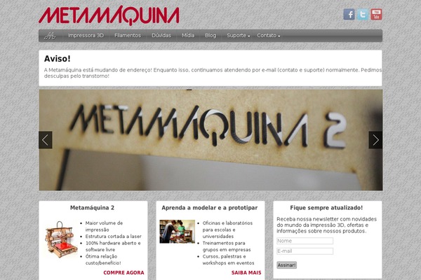 metamaquina.com.br site used Magpoint