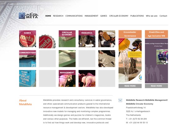 metameta.nl site used Metameta