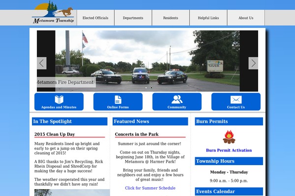Twenty Fourteen theme site design template sample