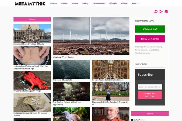 metamythic.com site used Metamythic