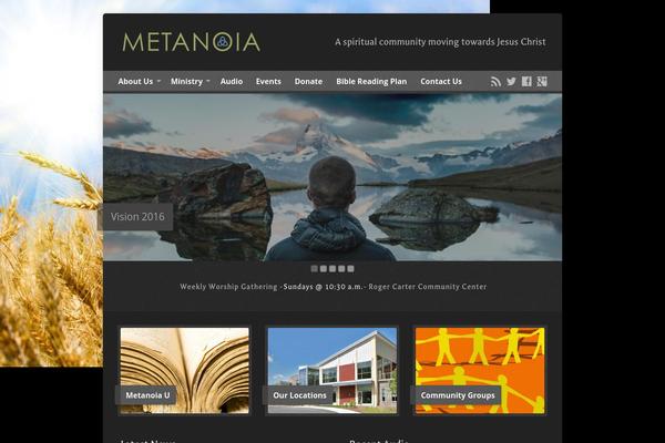 Risen theme site design template sample