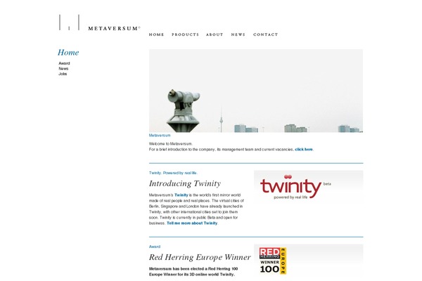 metaversum.com site used Metaversum