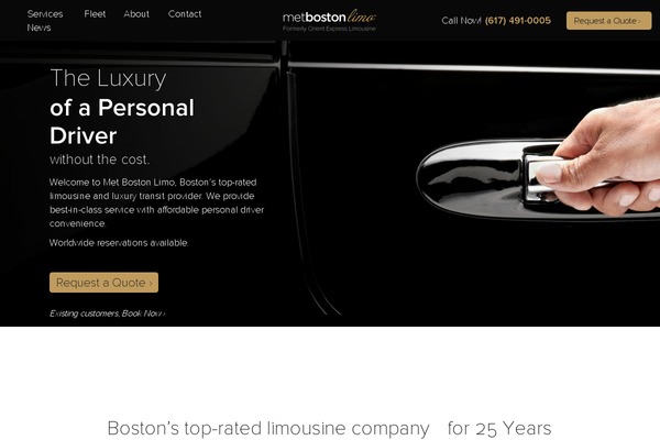 metbostonlimo.com site used Metboston