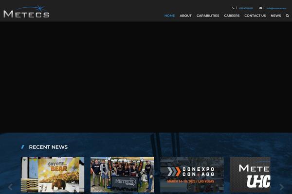 Industrial theme site design template sample