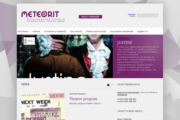 meteorit-theatre.com site used Meteorit