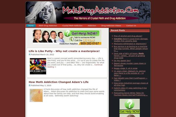 methdrugaddiction.com site used Mdatheme1000pxrc3301