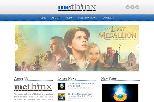 methinxentertainment.com site used Methinx