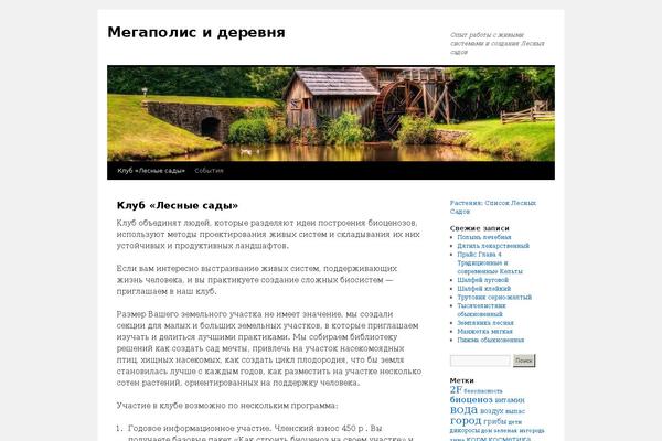 Site using VKontakte plugin